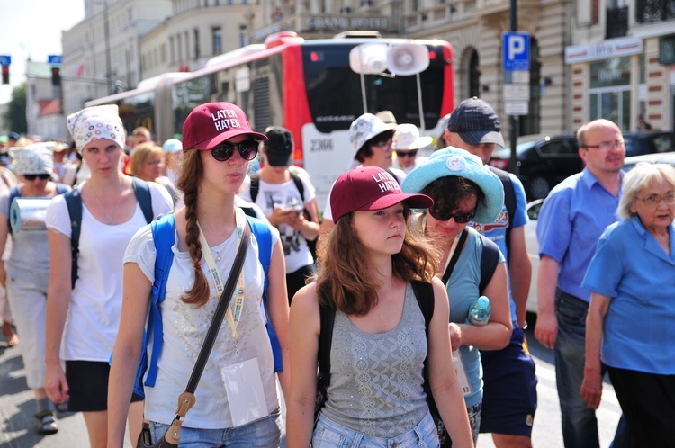 Lubelscy pielgrzymi już w drodze.