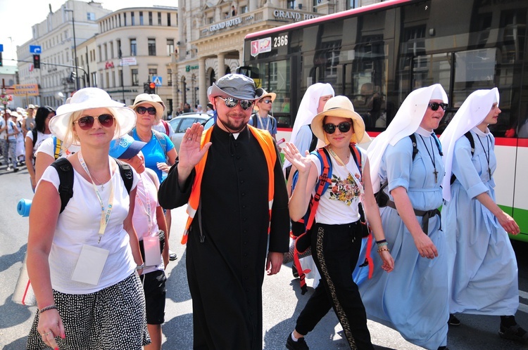 Lubelscy pielgrzymi już w drodze.