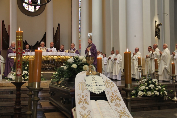 Pożegnanie śp. ks. prof. Józefa Krętosza