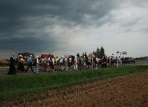 Pierwszy poranek lubelskich pielgrzymów