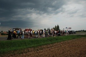 Pierwszy poranek lubelskich pielgrzymów