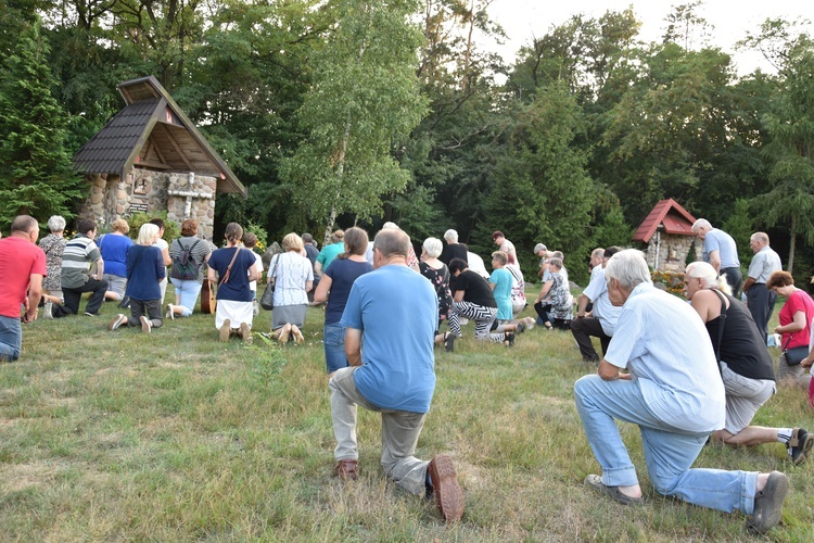 Droga Krzyżowa o trzeźwość w Świętym Miejscu