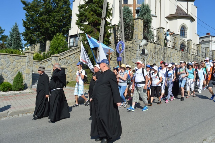 Górale w drodze na Jasną Górę 