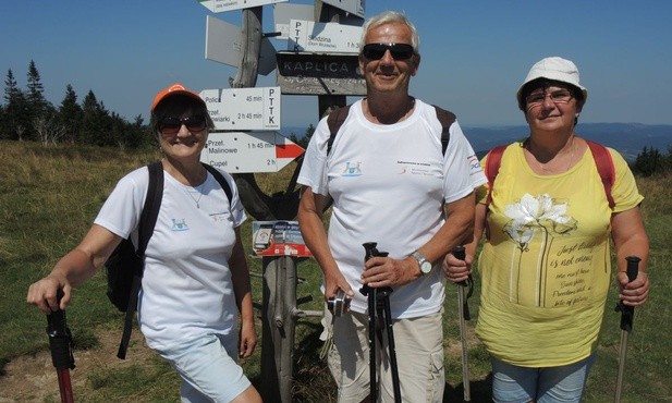 Jadwiga i Józef Lorancowie oraz Alicja Imielska z Łodygowic