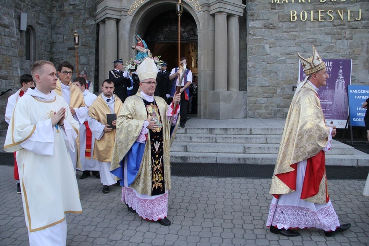 Prymicje bp. Mirosława Gucwy w Limanowej