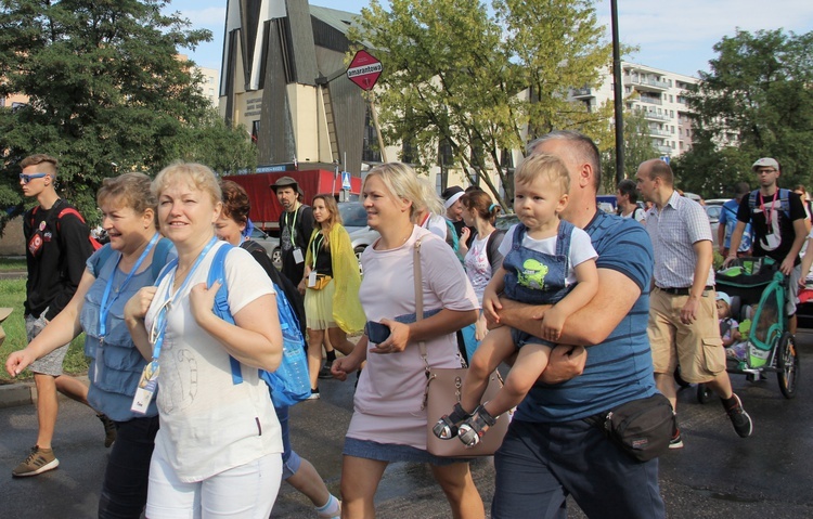 Pierwsze kroki praskich pielgrzymów