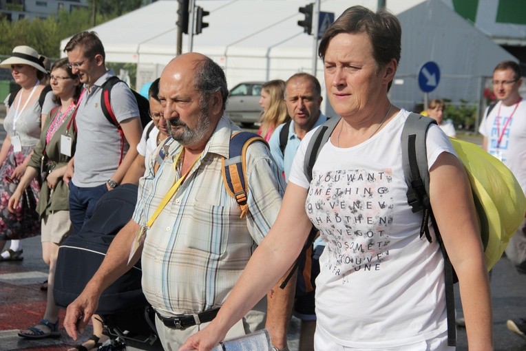 Pierwsze kroki praskich pielgrzymów