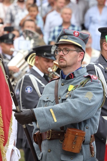 Odsłonięcie pomnika gen. Józefa Hallera