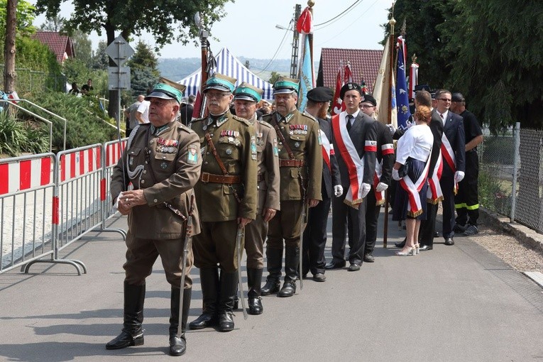 Odsłonięcie pomnika gen. Józefa Hallera