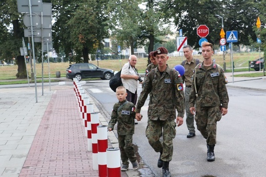 Wyjście Marszu Szlakiem I Kompanii Kadrowej 2018