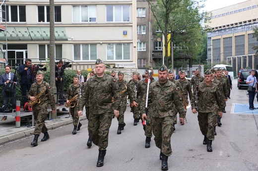 Wyjście Marszu Szlakiem I Kompanii Kadrowej 2018