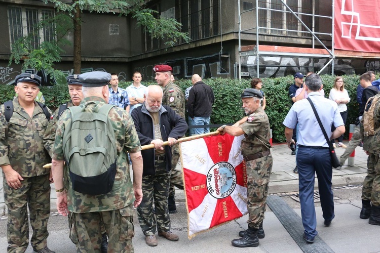 Wyjście Marszu Szlakiem I Kompanii Kadrowej 2018