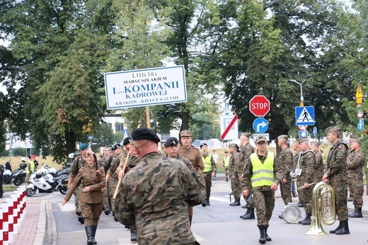 Wyjście Marszu Szlakiem I Kompanii Kadrowej 2018