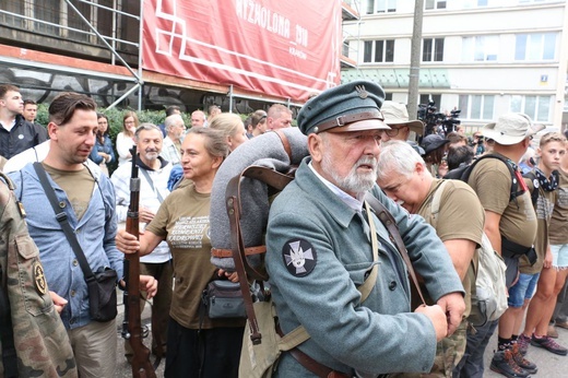 Wyjście Marszu Szlakiem I Kompanii Kadrowej 2018