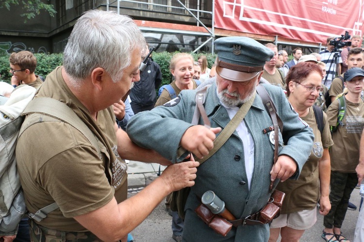 Wyjście Marszu Szlakiem I Kompanii Kadrowej 2018