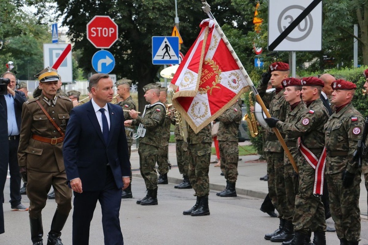 Wyjście Marszu Szlakiem I Kompanii Kadrowej 2018