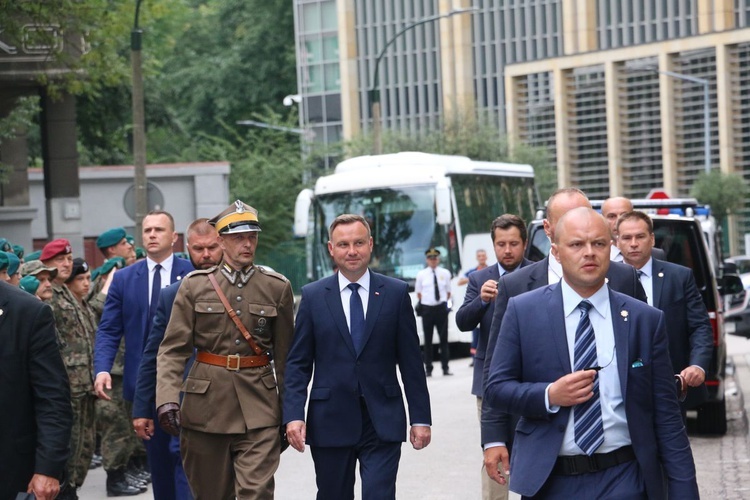 Wyjście Marszu Szlakiem I Kompanii Kadrowej 2018