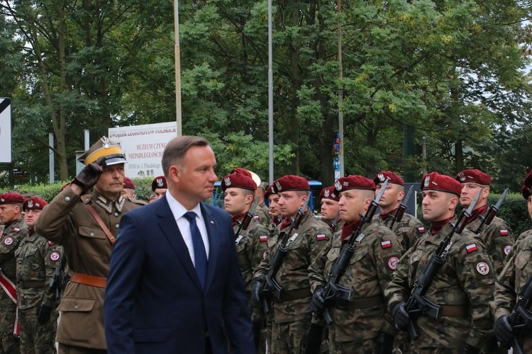 Wyjście Marszu Szlakiem I Kompanii Kadrowej 2018