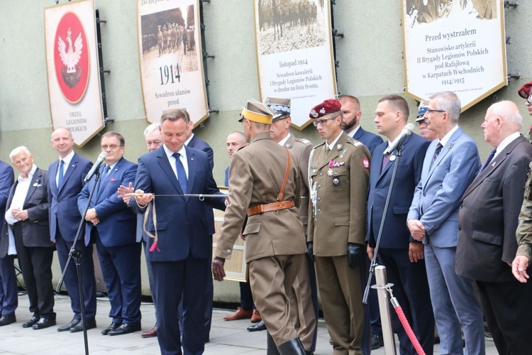 Wyjście Marszu Szlakiem I Kompanii Kadrowej 2018