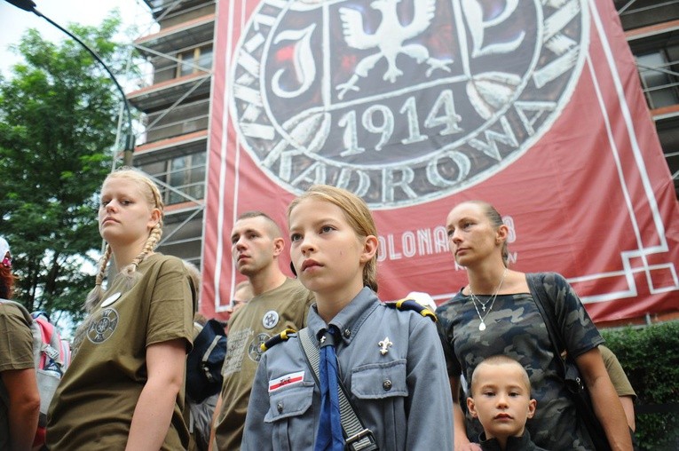 Wyjście Marszu Szlakiem I Kompanii Kadrowej 2018 Cz. 2