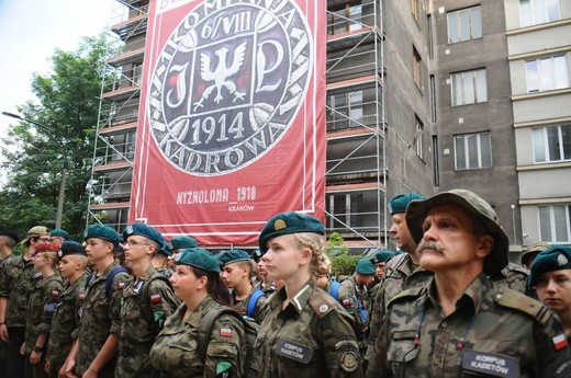 Wyjście Marszu Szlakiem I Kompanii Kadrowej 2018 Cz. 2