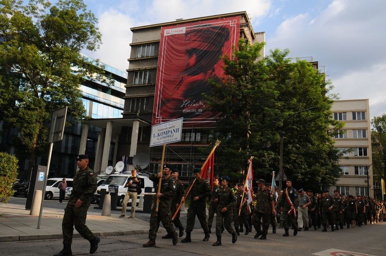 Wyjście Marszu Szlakiem I Kompanii Kadrowej 2018 Cz. 2