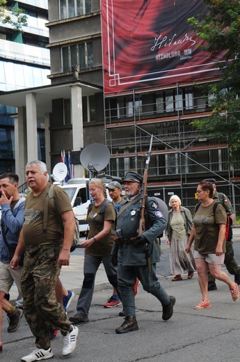 Wyjście Marszu Szlakiem I Kompanii Kadrowej 2018 Cz. 2