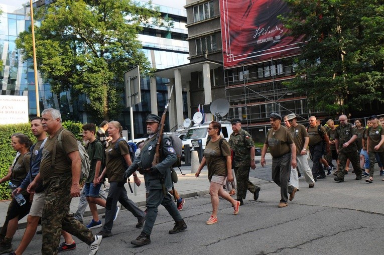 Wyjście Marszu Szlakiem I Kompanii Kadrowej 2018 Cz. 2