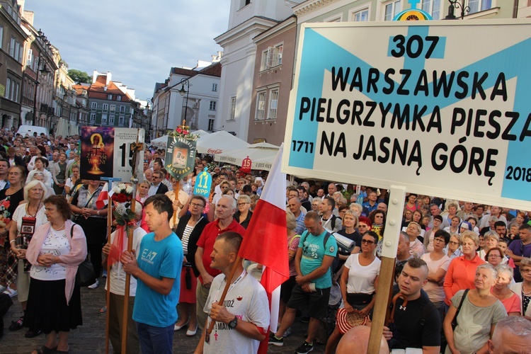 307. Warszawska Pielgrzymka Piesza na szlaku 