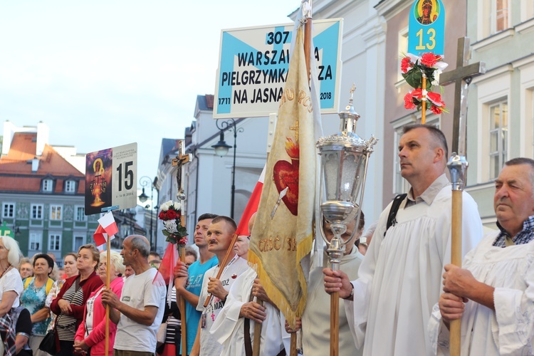 307. Warszawska Pielgrzymka Piesza na szlaku 