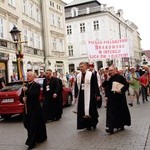 Wyjście 38. Pieszej Pielgrzymki Krakowskiej z Wawelu na Jasną Górę