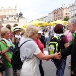 Wyjście 38. Pieszej Pielgrzymki Krakowskiej z Wawelu na Jasną Górę