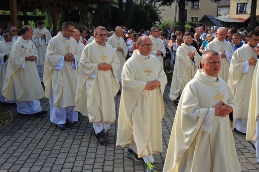 27. Piesza Pielgrzymka Bielsko-Żywiecka na Jasną Górę - Msza św. w Hałcnowie - 2018