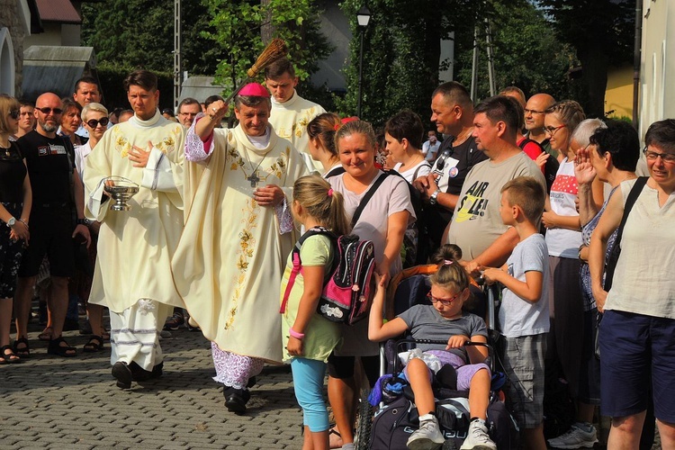 27. Piesza Pielgrzymka Bielsko-Żywiecka na Jasną Górę - Msza św. w Hałcnowie - 2018