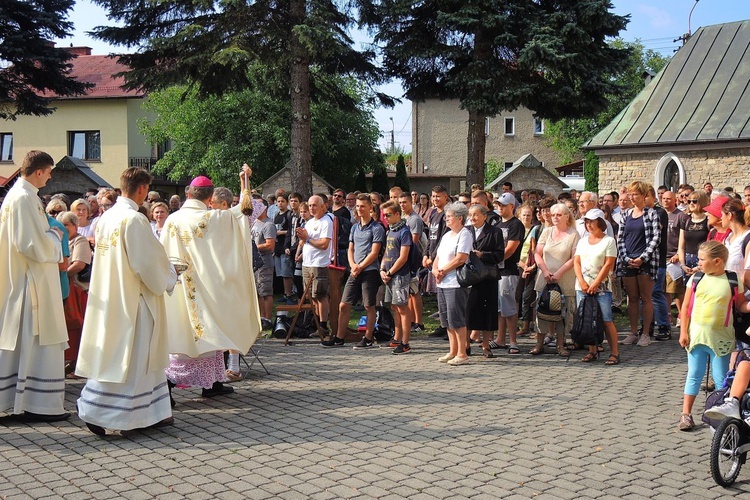 27. Piesza Pielgrzymka Bielsko-Żywiecka na Jasną Górę - Msza św. w Hałcnowie - 2018