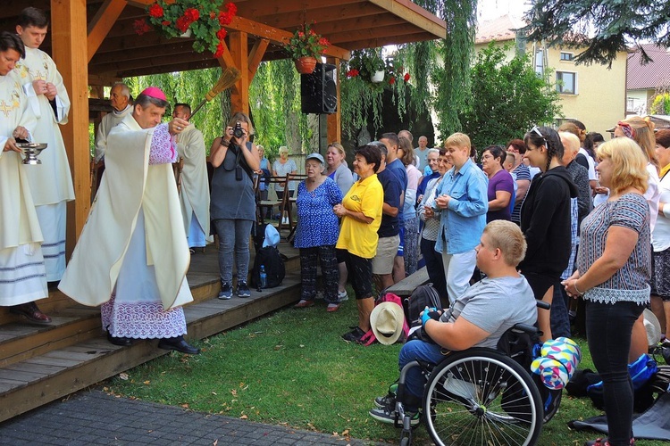 27. Piesza Pielgrzymka Bielsko-Żywiecka na Jasną Górę - Msza św. w Hałcnowie - 2018