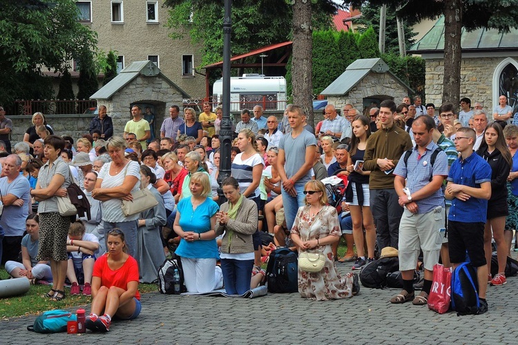 27. Piesza Pielgrzymka Bielsko-Żywiecka na Jasną Górę - Msza św. w Hałcnowie - 2018