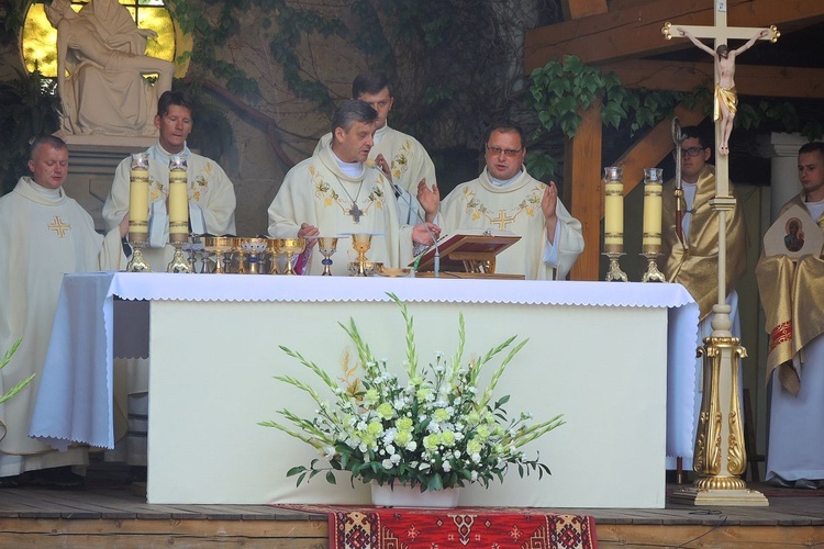 27. Piesza Pielgrzymka Bielsko-Żywiecka na Jasną Górę - Msza św. w Hałcnowie - 2018