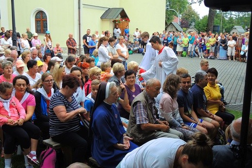 27. Piesza Pielgrzymka Bielsko-Żywiecka na Jasną Górę - Msza św. w Hałcnowie - 2018