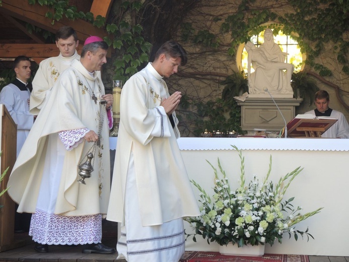 27. Piesza Pielgrzymka Bielsko-Żywiecka na Jasną Górę - Msza św. w Hałcnowie - 2018