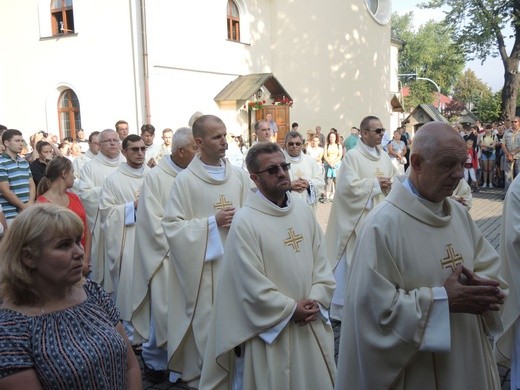 27. Piesza Pielgrzymka Bielsko-Żywiecka na Jasną Górę - Msza św. w Hałcnowie - 2018