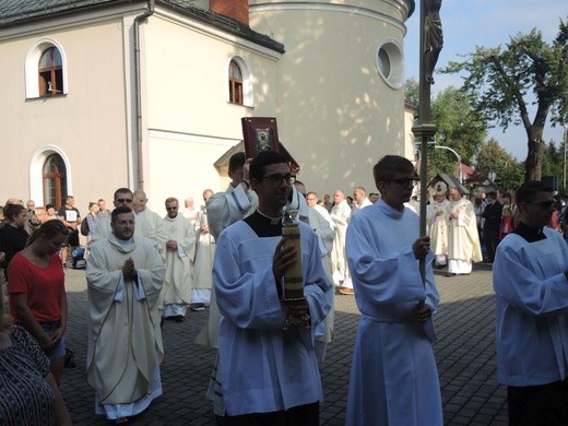 27. Piesza Pielgrzymka Bielsko-Żywiecka na Jasną Górę - Msza św. w Hałcnowie - 2018