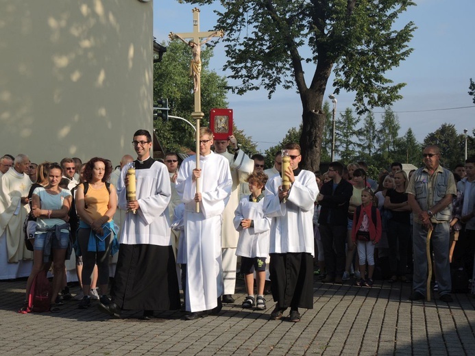 27. Piesza Pielgrzymka Bielsko-Żywiecka na Jasną Górę - Msza św. w Hałcnowie - 2018