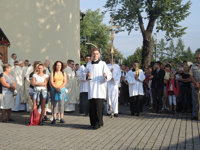 27. Piesza Pielgrzymka Bielsko-Żywiecka na Jasną Górę - Msza św. w Hałcnowie - 2018