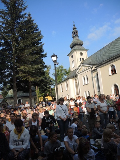 27. Piesza Pielgrzymka Bielsko-Żywiecka na Jasną Górę - Msza św. w Hałcnowie - 2018