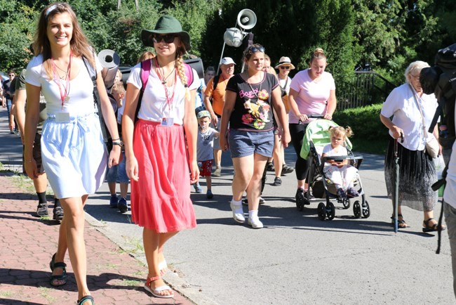 Piesza pielgrzymka z Radomia na Jasną Górę - Msza św.