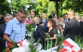 Pożegnanie prof. Dzielskiej na cmentarzu Salwatorskim