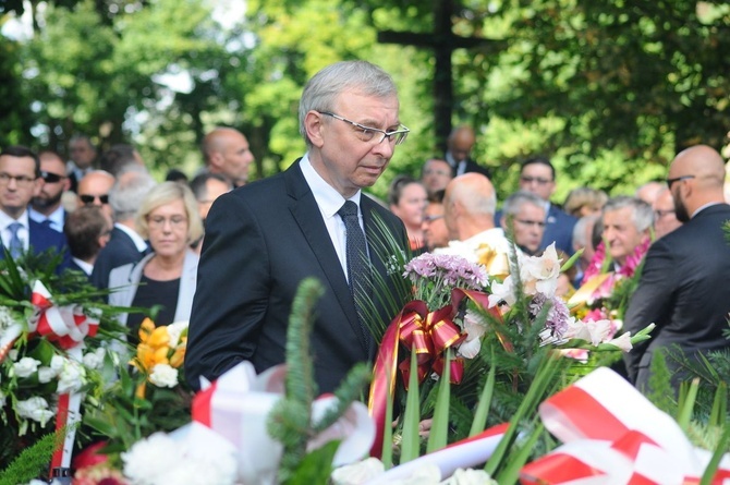 Pożegnanie prof. Dzielskiej na cmentarzu Salwatorskim