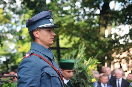 Pożegnanie prof. Dzielskiej na cmentarzu Salwatorskim