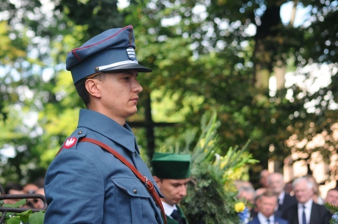 Pożegnanie prof. Dzielskiej na cmentarzu Salwatorskim